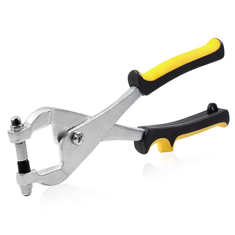 SPEEDWOX 10 Inch Ceiling Grid Punch Pliers - 3.24mm Grid Hole Punch for Rivets - Multifunctional Puncher for Thin Metal Sheet Decoration - Image 1